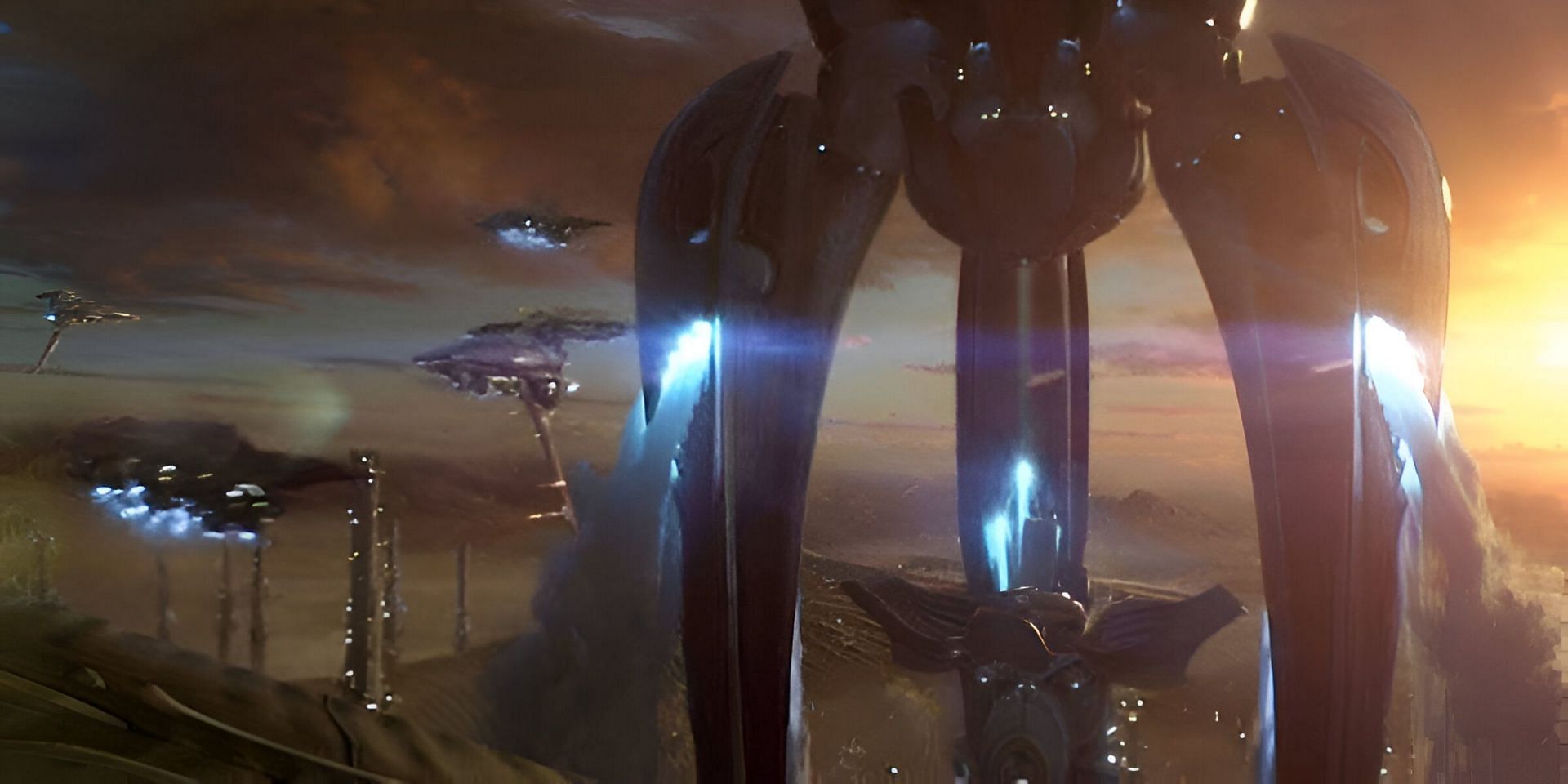 The Kryptonian vessel as seen in the movie (Image via Warner Bros. Pictures, Legendary Pictures, DC Entertainment, Syncopy, & Peters Entertainment)